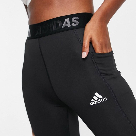 Adidas 3 strip leggings in black - Picture 2 of 3
